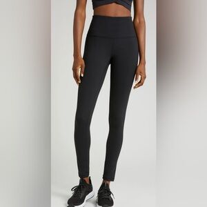 Nordstrom Zella Black Leggings Altered Length Size M